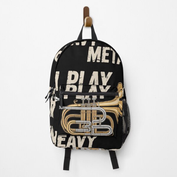 Item preview, I Play Heavy Metal - Tuba Player Marching Band Tubist designed and sold by LittleBO5.