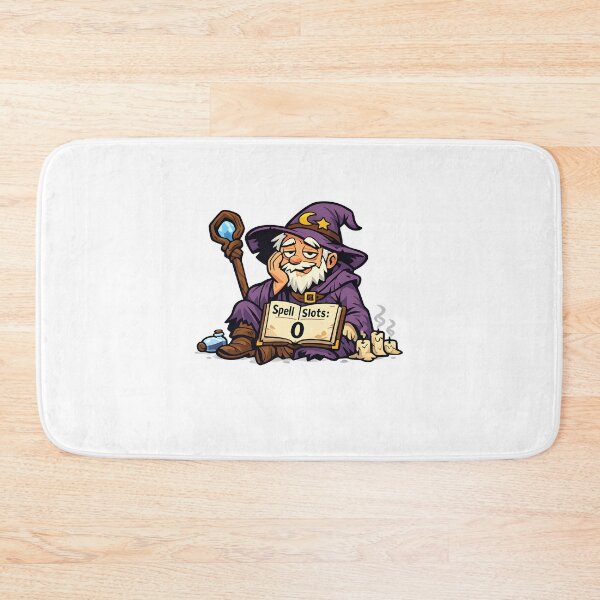 Item preview, Permanently Out of Spell Slots designed and sold by Signal and Ink.