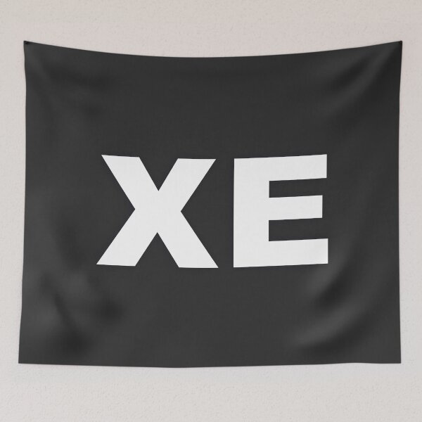 Item preview, XE — White Minimal Bold Type Statement designed and sold by WORDPAUSE.