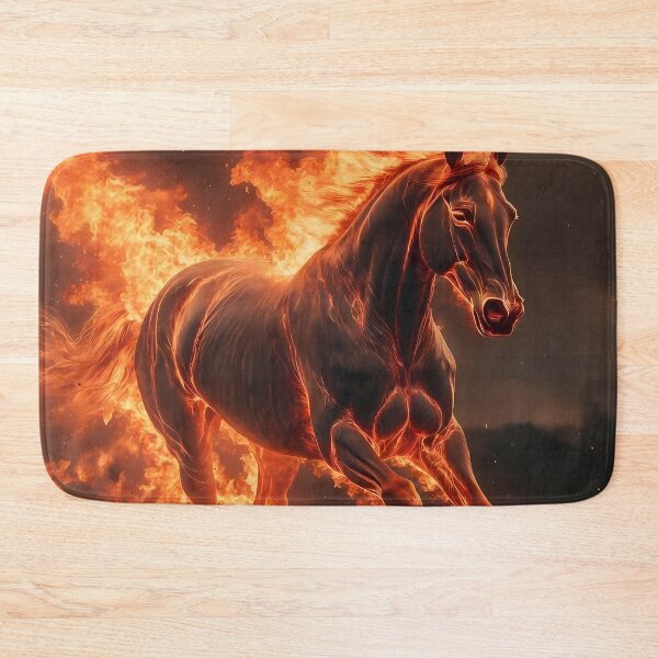 Item preview, Inferno Horse Illustration (image size 7840x11680) designed and sold by Digital-Davinci.