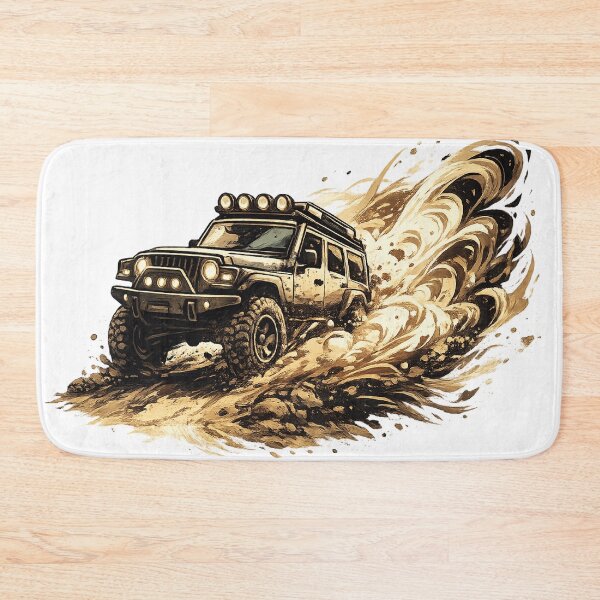 Item preview, Off-Road Adventure 4x4 Patch Illustration designed and sold by myforestfog.
