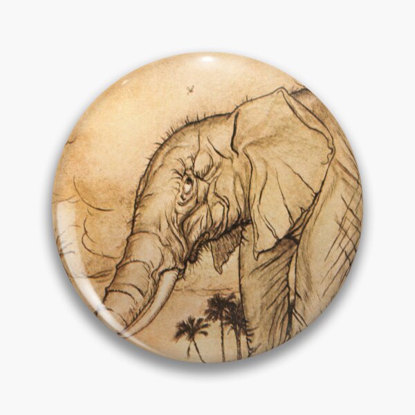 Item preview, Arthur Rackham - Aesop's Fables 1912 - Lion, Jupiter & Elephant designed and sold by Grand Illusions.