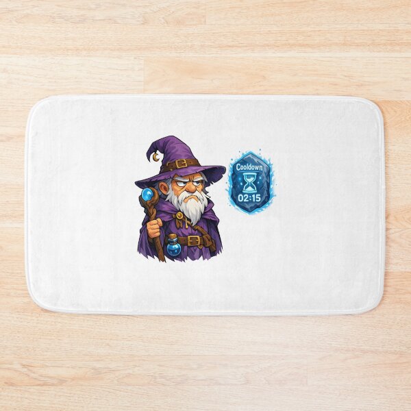 Item preview, Wizard on Cooldown designed and sold by Signal and Ink.