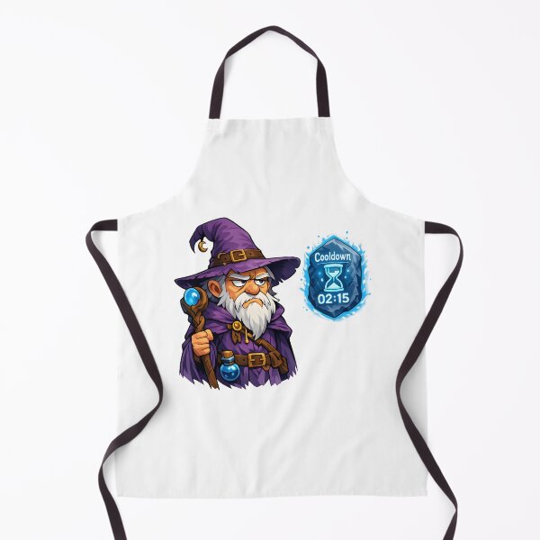 Item preview, Wizard on Cooldown designed and sold by Signal and Ink.