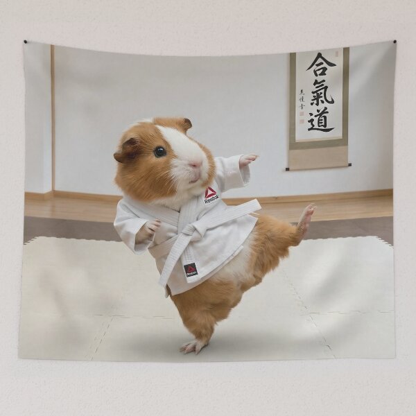Item preview, Martial Arts Guinea Pig Newbie designed and sold by Running-Duck.