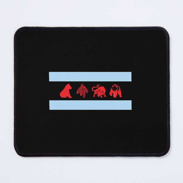 Item preview, Chicago Flag With Teams designed and sold by Hamedmohamed.