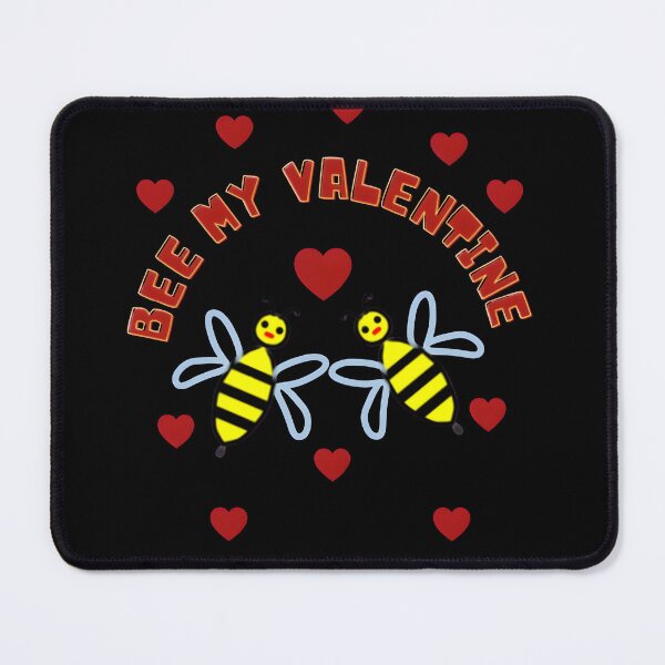 Item preview, Bee My Valentine: Cute Kawaii Bumble Bee Couple Pun Art designed and sold by HopeAndHustle.
