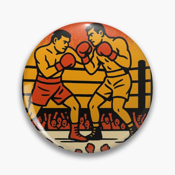 Aperçu de l'œuvre troisième round de boxe créée et vendue par ARTGENERATESART.