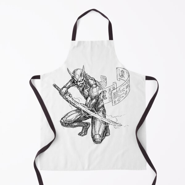 Item preview, Data-Scroll Ninja Oni - Japanese Cyber Oni designed and sold by bapupa.