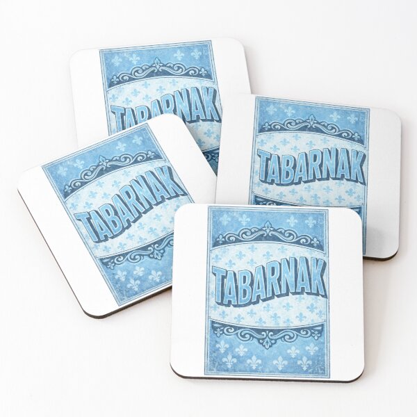 Item preview, Tabarnak Vintage Quebec Typography | Fleur-de-Lis French Canadian Art | Montreal Heritage Design designed and sold by JonathanP514.