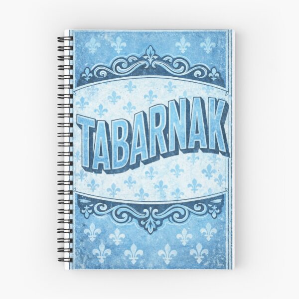 Item preview, Tabarnak Vintage Quebec Typography | Fleur-de-Lis French Canadian Art | Montreal Heritage Design designed and sold by JonathanP514.