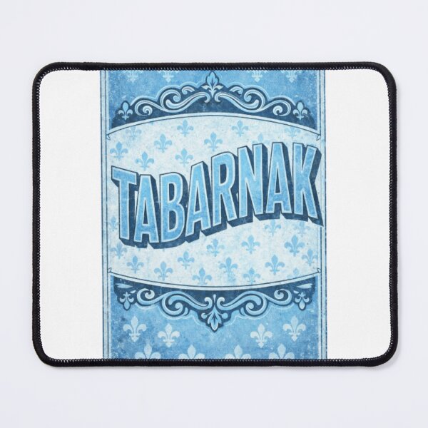 Item preview, Tabarnak Vintage Quebec Typography | Fleur-de-Lis French Canadian Art | Montreal Heritage Design designed and sold by JonathanP514.