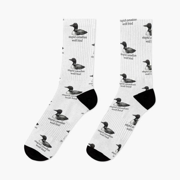 Item preview, Funny Stupid Canadian Wolf Bird Ilya Rozanov Quote Heated Rivalry Inspired M11014 designed and sold by viahivus.