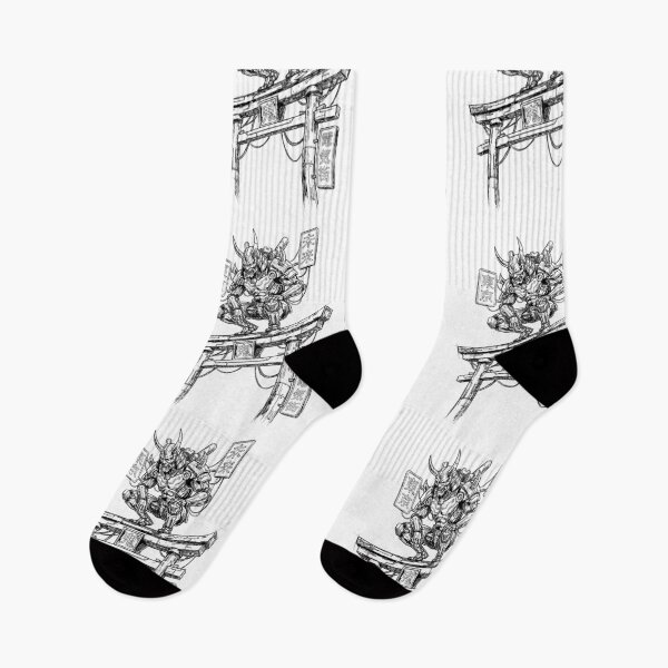Item preview, Torii Gate Guardian - Japanese Cyber Oni designed and sold by bapupa.