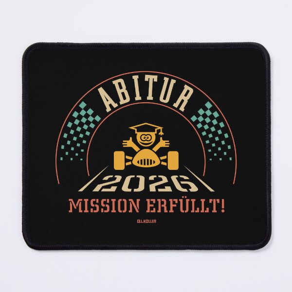 Item preview, Graduation 2026 – Mission accomplished! (School leaving certificate / Finish line / 4C) designed and sold by Roderix.