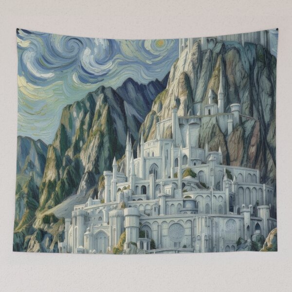 Item preview, The Majestic Starry White City designed and sold by VanGeek90.