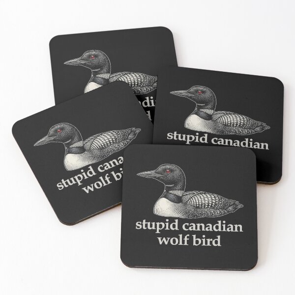 Item preview, stupid canadian wolf bird, LGBT Hockey Romance, Heated Rivalry Inspired Hollander Rozanov M11017 designed and sold by viahivus.