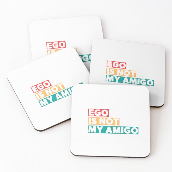 Item preview, Ego Is Not My Amigo - Motivational Quote Typography designed and sold by Taha Art Designs.