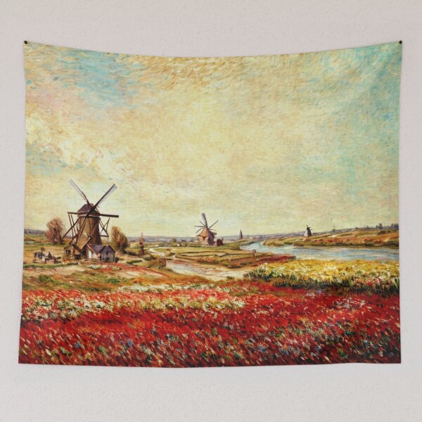 Item preview, Windmill Bulb Field - Vibrant Harmony designed and sold by artdesignsnow.