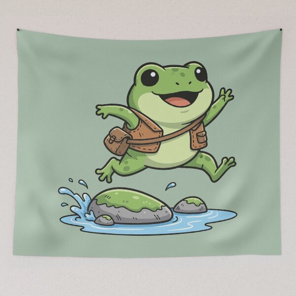 Item preview, Frog Chibi designed and sold by Hanahand.