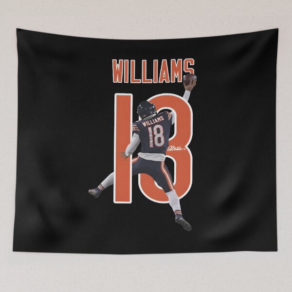 Item preview, Caleb Williams 18 designed and sold by ElliKlemato.