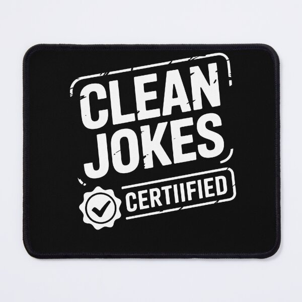 Item preview, Clean Jokes Certiified Humor Badge designed and sold by MooonTees.