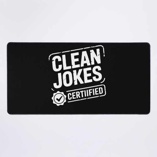 Item preview, Clean Jokes Certiified Humor Badge designed and sold by MooonTees.