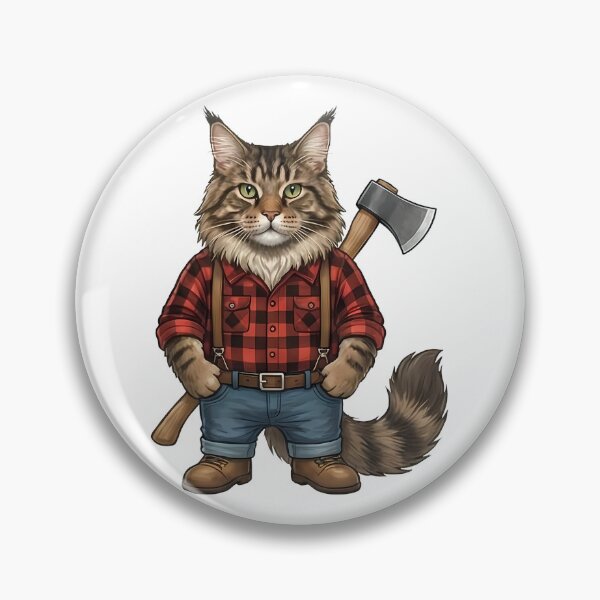 Item preview, Lumberjack Cat designed and sold by k3rstman1.