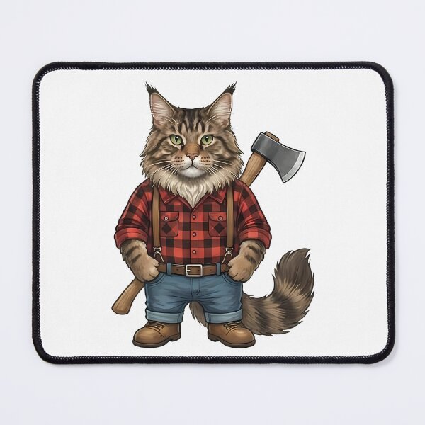 Item preview, Lumberjack Cat designed and sold by k3rstman1.