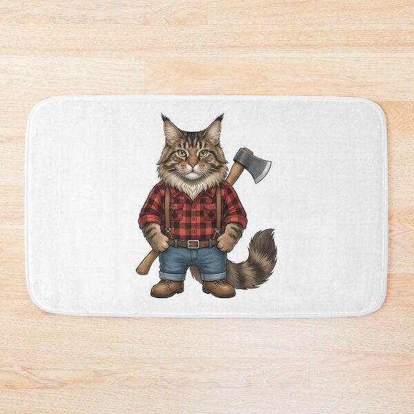 Item preview, Lumberjack Cat designed and sold by k3rstman1.