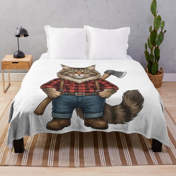 Item preview, Lumberjack Cat designed and sold by k3rstman1.