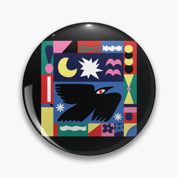 Item preview, Bag Raiders Abstract Crow Geometric Composition designed and sold by jodieacartwa.