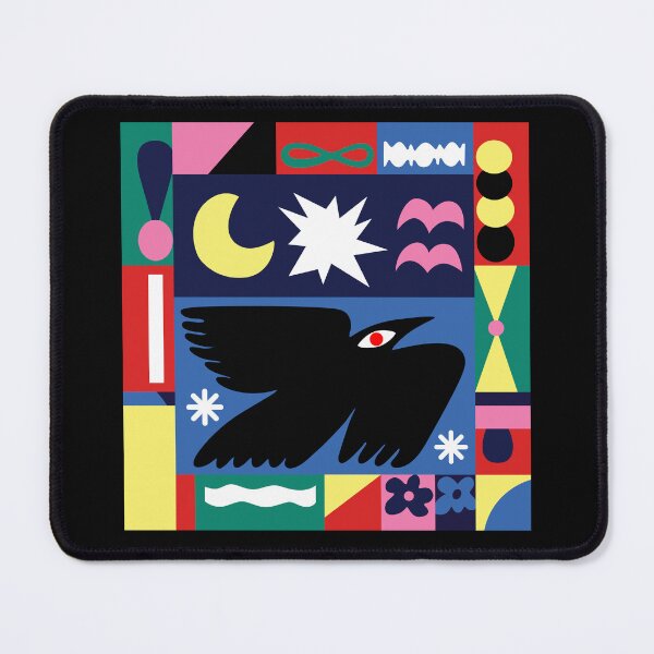 Item preview, Bag Raiders Abstract Crow Geometric Composition designed and sold by jodieacartwa.