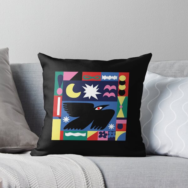 Item preview, Bag Raiders Abstract Crow Geometric Composition designed and sold by jodieacartwa.