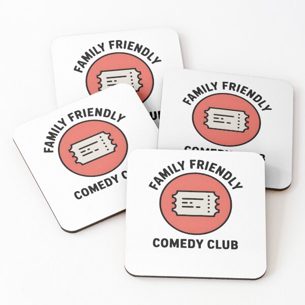 Item preview, Family Friendly Comedy Club Humor Badge designed and sold by MooonTees.