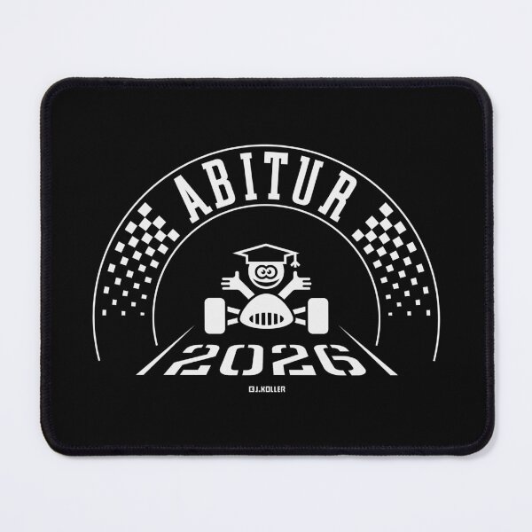 Item preview, Abitur 2026 (Abiturient / Abi / Hochschulreife / Zieleinfahrt / White) designed and sold by Roderix.