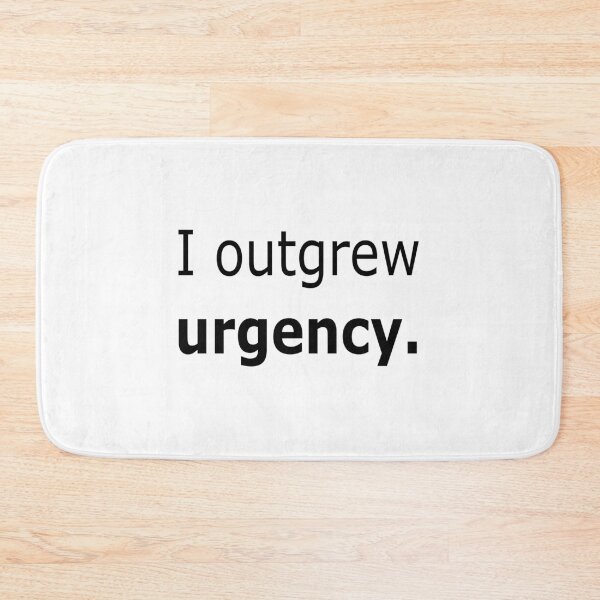 Item preview, I Outgrew Urgency Slow Living Quote 4500px Minimalist designed and sold by Mikidesign1988.