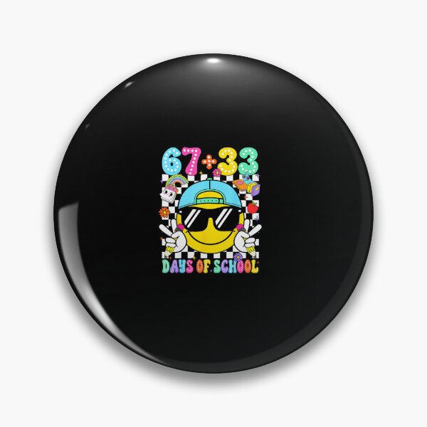 Item preview, 67 + 33 DAYS OF SCHOOL Six Seven Funny Numbers Design designed and sold by gladysenglish.
