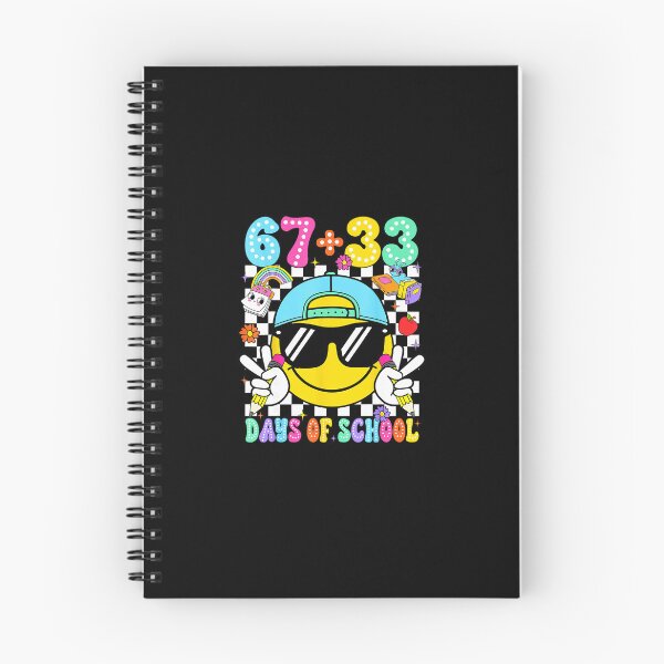 Item preview, 67 + 33 DAYS OF SCHOOL Six Seven Funny Numbers Design designed and sold by gladysenglish.