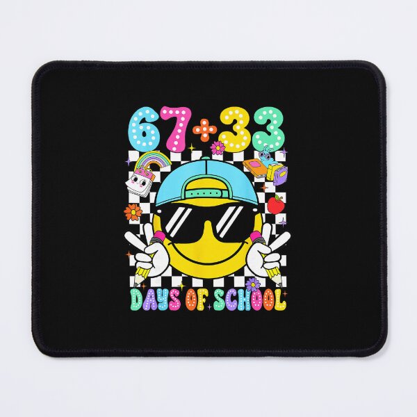 Item preview, 67 + 33 DAYS OF SCHOOL Six Seven Funny Numbers Design designed and sold by gladysenglish.