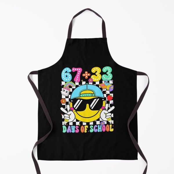 Item preview, 67 + 33 DAYS OF SCHOOL Six Seven Funny Numbers Design designed and sold by gladysenglish.