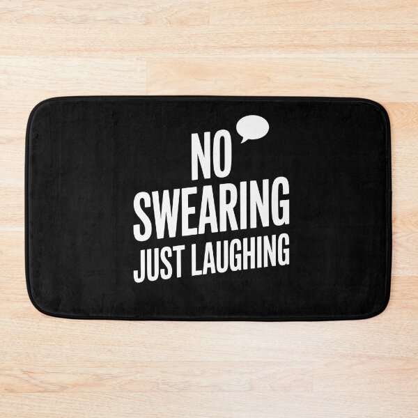 Item preview, No Swearing Just Laughing Humor Badge designed and sold by MooonTees.