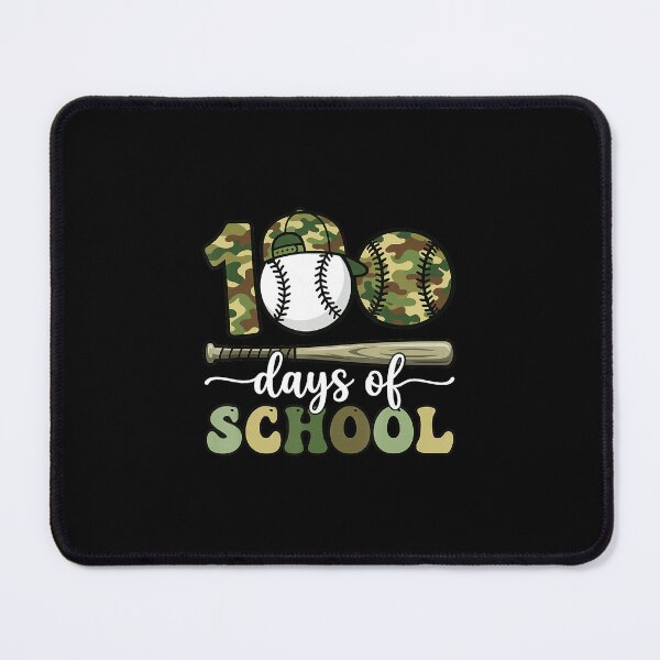 Item preview, 100 days of school Baseball Camo Graphic designed and sold by miaa-artistshop.