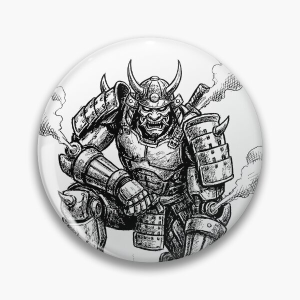 Item preview, Iron Oni - Japanese Mecha Oni designed and sold by bapupa.