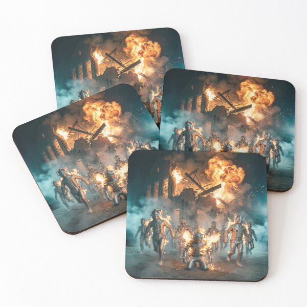 Item preview, Exploding Cybermen! 1960s style. designed and sold by Georgethefourth.