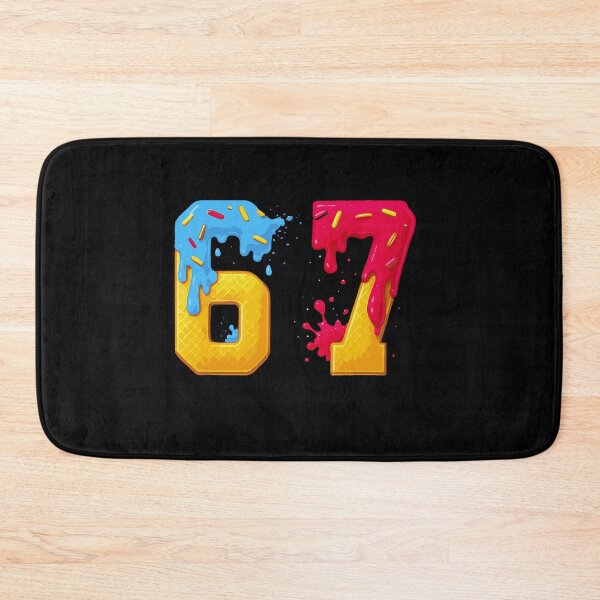 Item preview, 67 - Sixty Seven Number Sweet 67 Meme Donut Six Seven Meme designed and sold by farhanhafeez.