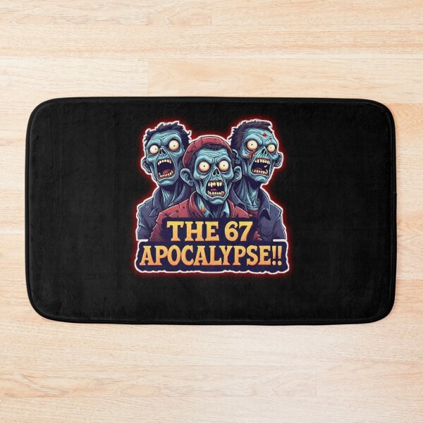 Item preview, Original of three Zombies with a big phrase "THE 67 APOCALYPSE!!" designed and sold by Giulivo Store Graphic.