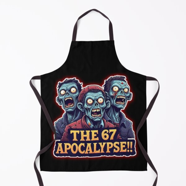 Item preview, Original of three Zombies with a big phrase "THE 67 APOCALYPSE!!" designed and sold by Giulivo Store Graphic.