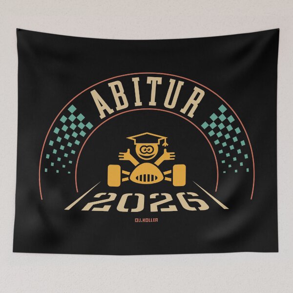Item preview, Abitur 2026 (Abiturient / Abi / Hochschulreife / Zieleinfahrt / 4C) designed and sold by Roderix.