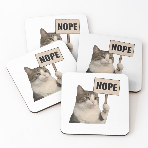 Item preview, Nope Cat designed and sold by k3rstman1.